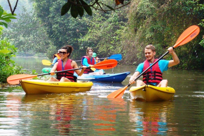 Kayaking